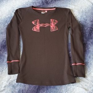 Brown Under Armour thermal size small